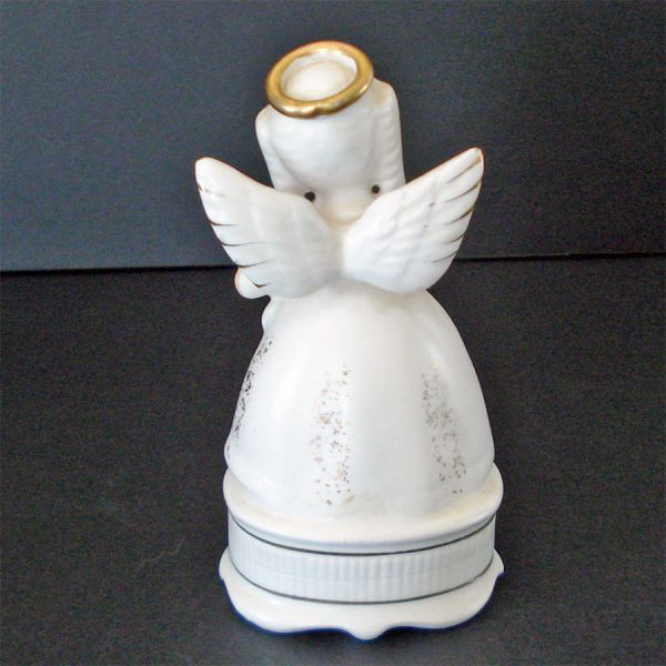 Napco January Angel of the Month Figurine New Year #2