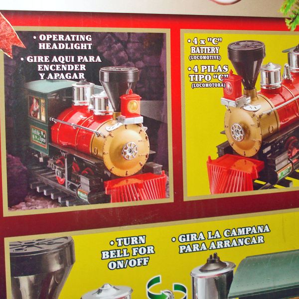 North Pole Express Christmas Train Set Mint #3