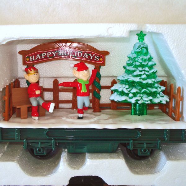 North Pole Express Christmas Train Set Mint #7