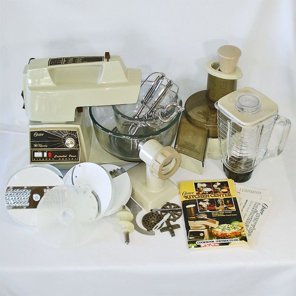 Oster Regency Kitchen Center Food Processor Mixer, Blender Complete