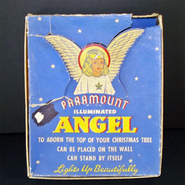Paramount Illuminated Angel Christmas Tree Topper in Original Box #5
