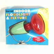 Penetray Red Christmas Floodlight With Fixture in Original Box