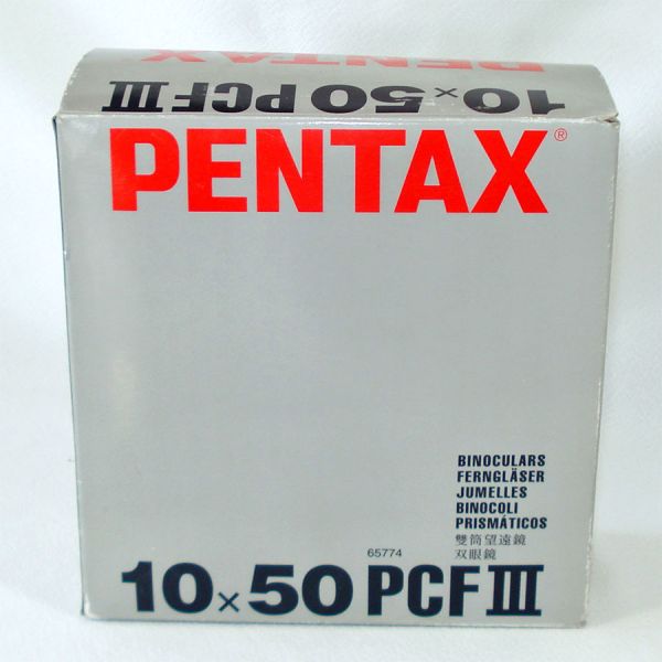 Pentax 10x50 PCFIII Binoculars Mint in Box
