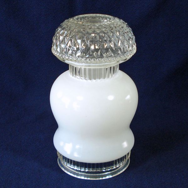 Curvy Jar Shape Glass Light Shade 4 inch Fitter #2