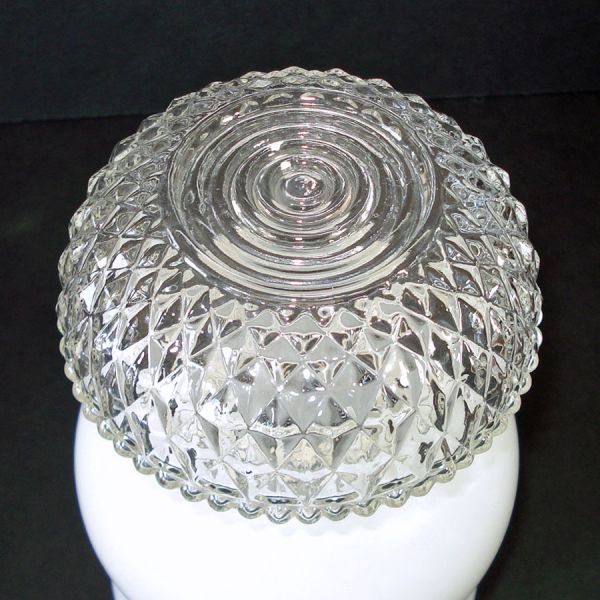Curvy Jar Shape Glass Light Shade 4 inch Fitter #3