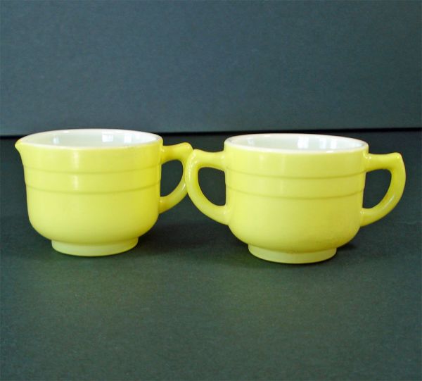 Hazel Atlas 1950s Little Hostess Partial Child's Tea Play Set #4
