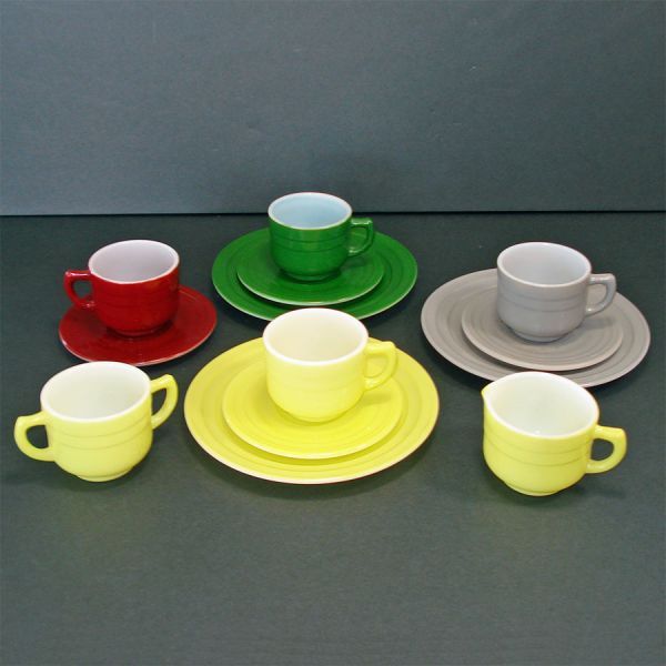 Hazel Atlas 1950s Little Hostess Partial Child's Tea Play Set #5