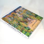 Monet Artists Garden At Vetheuil Fine Art Jigsaw Puzzle