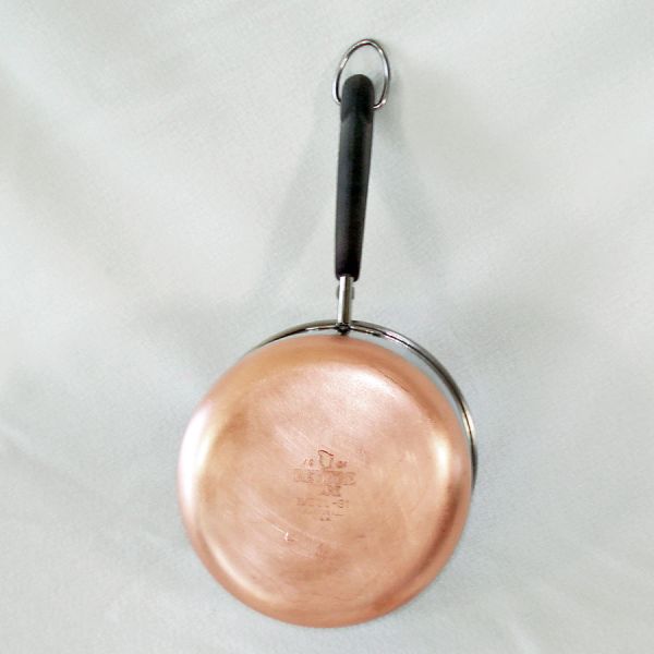 Revere Copper Clad Stainless 1.5 Qt Tall Covered Saucepan #4