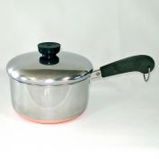 Revere Ware Copper Clad Stainless 1.5 Quart Covered Saucepan