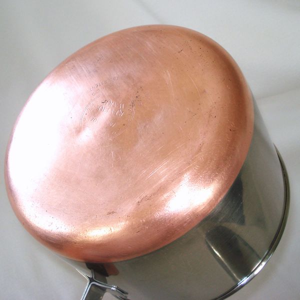 Revere Ware Copper Clad Stainless 3 Quart Saucepan and Lid #4