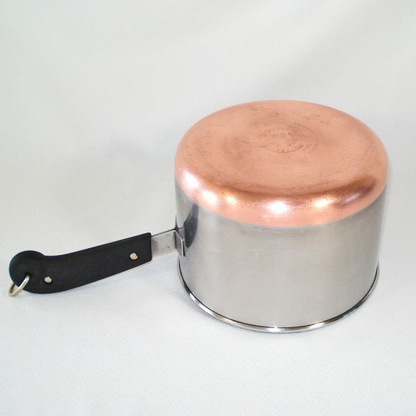 Revere Ware Copper Clad Stainless 3 Quart Saucepan and Lid #5