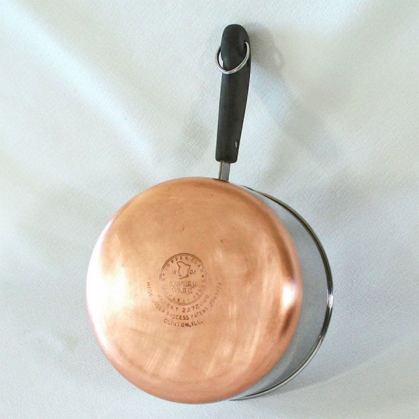 Revere Ware Copper Clad Stainless Steel 3 Quart Covered Saucepan #4