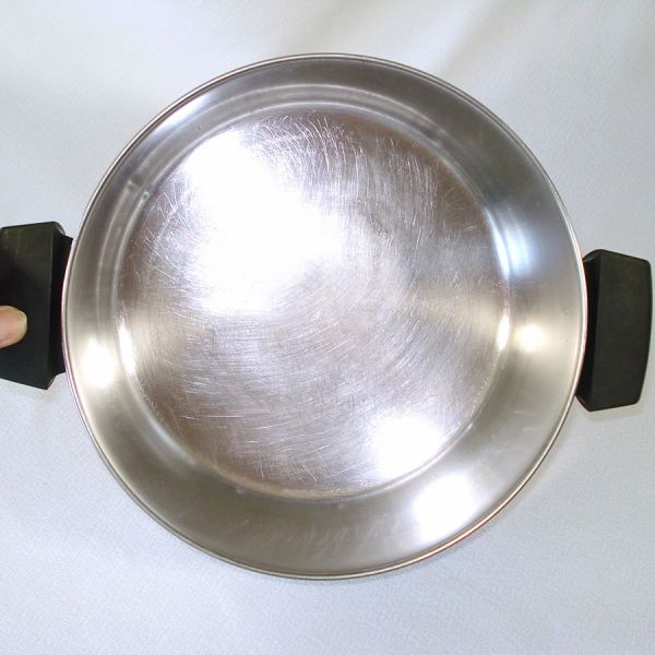 Revere Ware Copper Clad Stainless 4 Qt Covered Sauce Pot #3