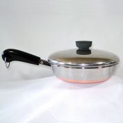 Revere Ware Copper Clad Stainless 7 Inch Covered Skillet