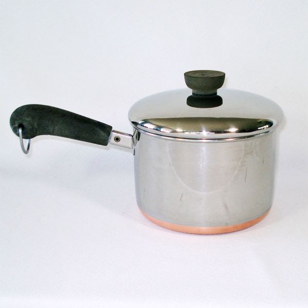 Revere Ware Copper Clad Stainless 2 Qt Tall Saucepan #2