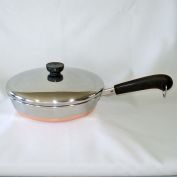 Revere Ware Copper Clad Stainless 9 Inch Covered Skillet