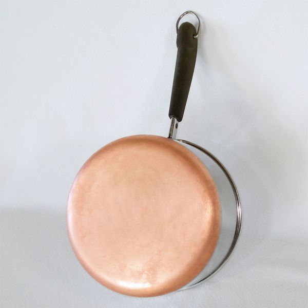 Revere 3 Quart Copper Clad Stainless Covered Saucepan #4