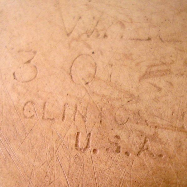 Revere 3 Quart Copper Clad Stainless Covered Saucepan #5