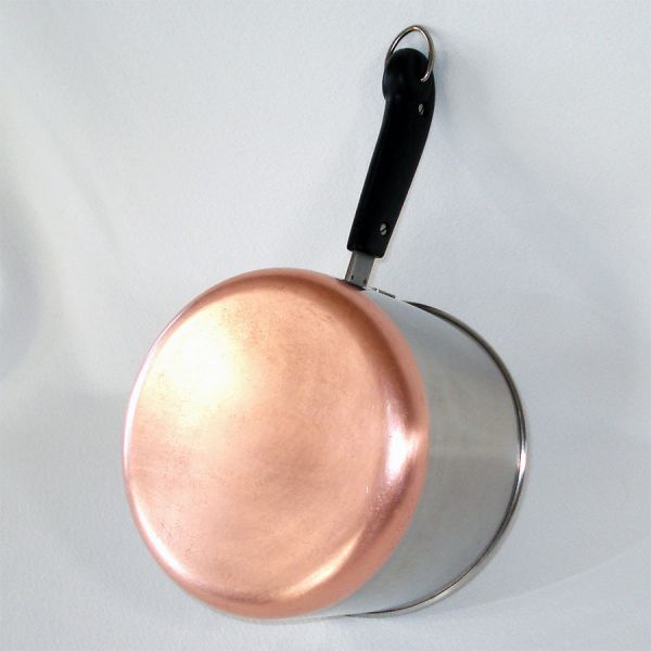 Revere Ware Copper Clad Stainless 3 Quart Saucepan and Lid #4