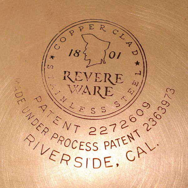 Revere Ware Copper Clad Stainless 1.5 Quart Covered Saucepan #5