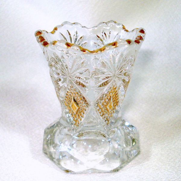 Shoshone EAPG US Glass Toothpick Holder 1896 #1