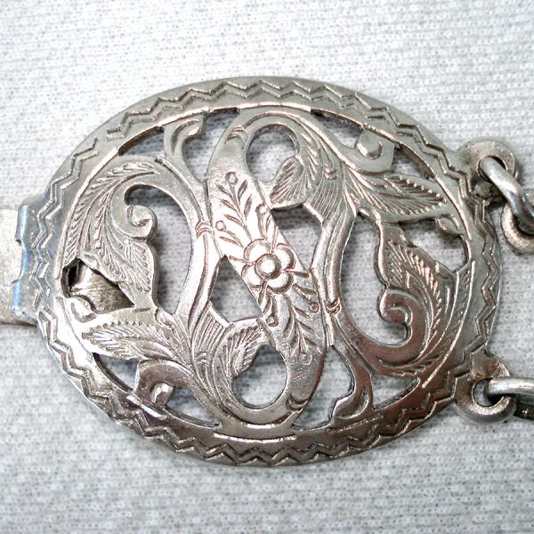 Siam Silver Metal Link Belt With Buckle 32 Inches #3