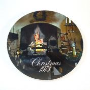 Smuckers 1973 Christmas Collector Plate, 2nd in Series
