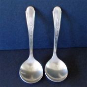 Pair 1935 Silverplate Sauce Ladles