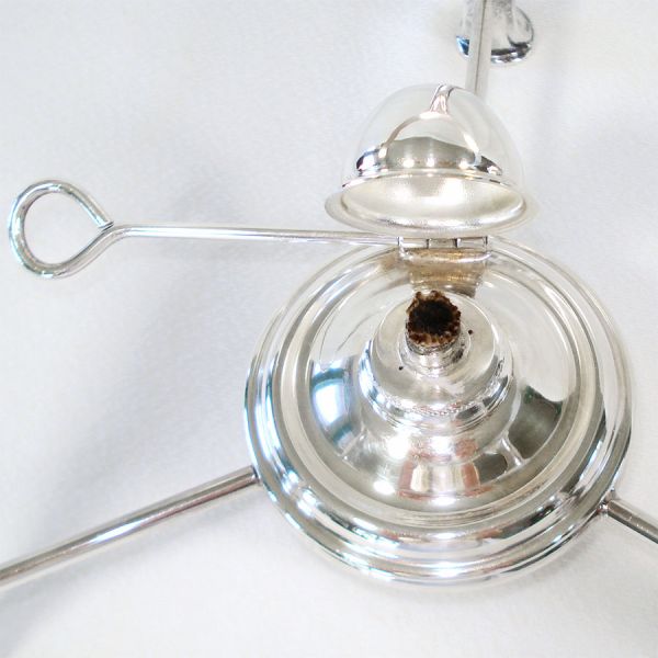 Antique Friedman Silverplate Chafing Dish #4