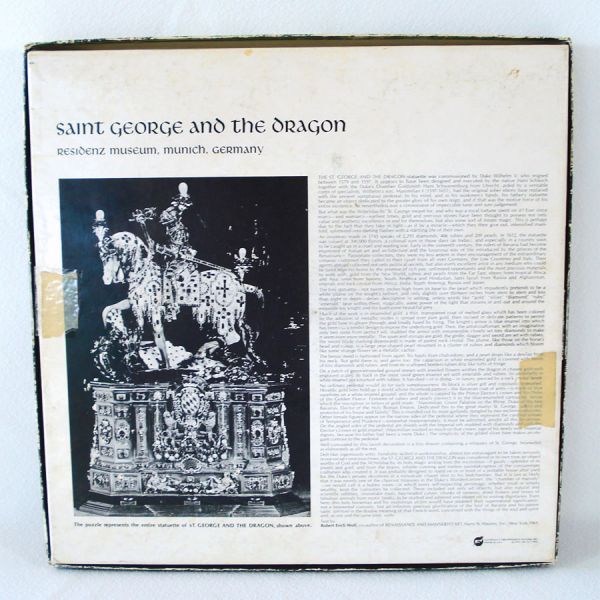 Saint George and the Dragon 1969 Springbok Jigsaw Puzzle Complete #4