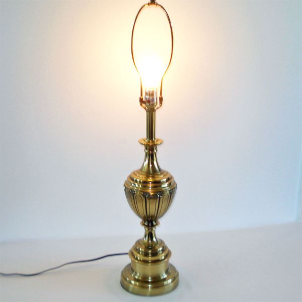 Stiffel Solid Brass Table Lamp #5
