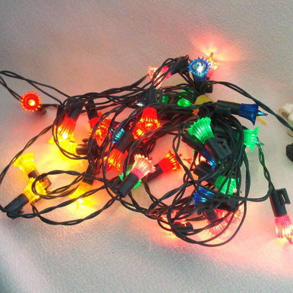 Christmas Miniature Colored Light String 19 Feet #3