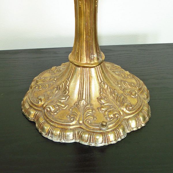 Mid Century Articulating 3 Arm Cast Brass Table Lamp #5