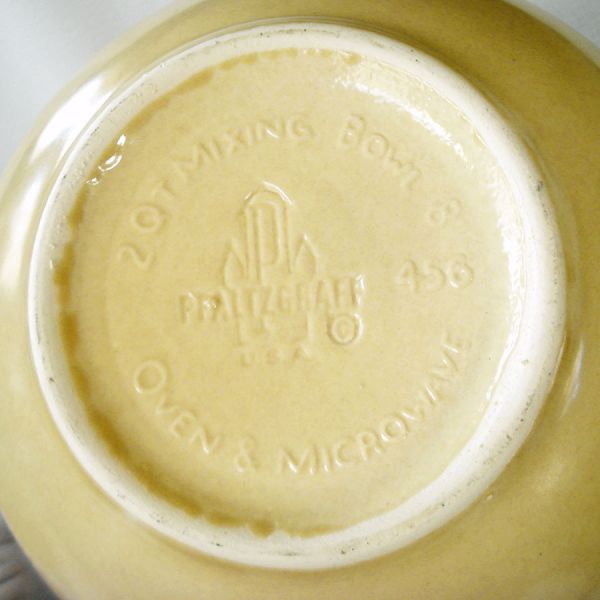 Pfaltzgraff Village Set 3 Nested Mixing Bowls #4