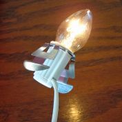 Clip Light Power Cord for Christmas Village, Blow Mold Decorations