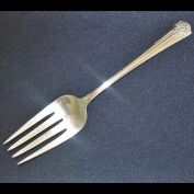 Vogue Silverplate International Silver 1938 Cold Meat Fork