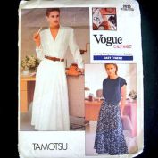 Vogue Tamotsu Career Ensemble Sewing Pattern Uncut