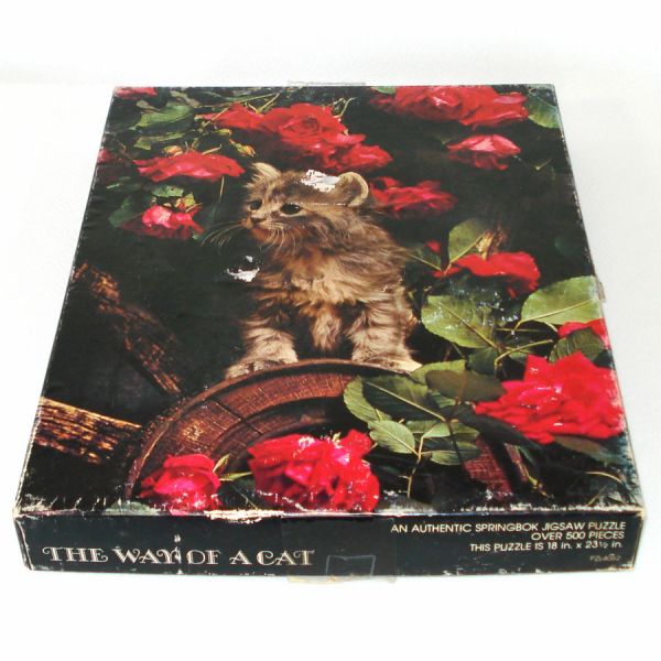 Way of a Cat Springbok 1975 Jigsaw Puzzle Complete #2