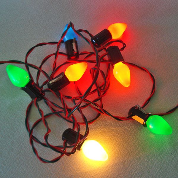 Woolworth's C7 Christmas Tree 25 Light Set #3