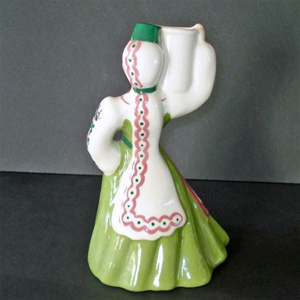 Yona California Pottery Lady Flower Holder Vase #2