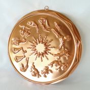 Mirro Copper Color Aluminum Zodiac Signs Kitchen Mold